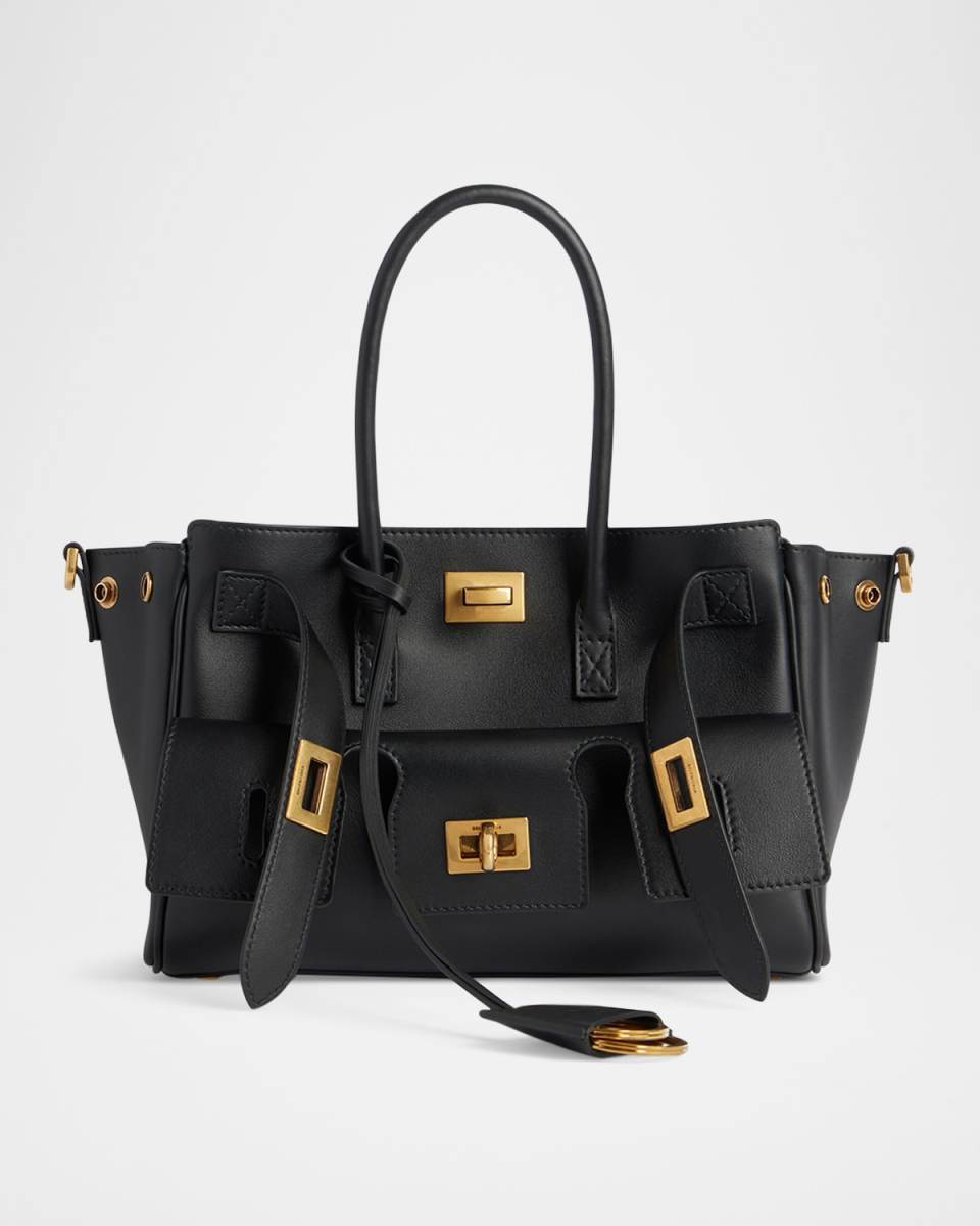 Bel Air Mini Leather Tote Bag